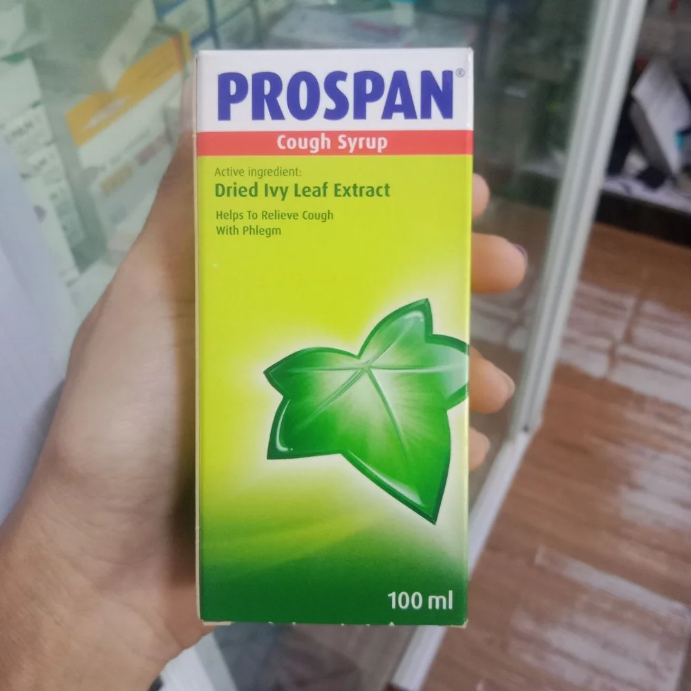 Prospan Cough Syrup — available at pharmacies in Cambodia on PharmKulen