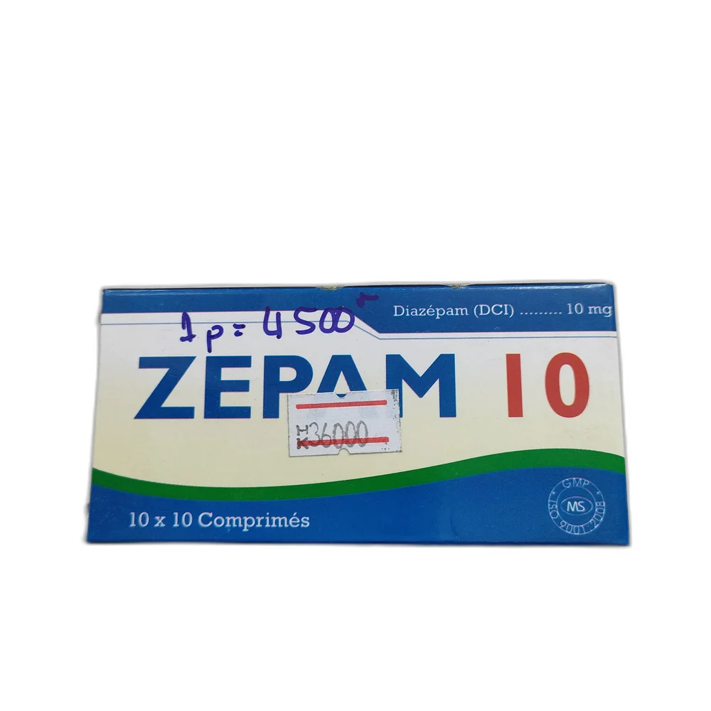Zepam 10 — available at pharmacies in Cambodia on PharmKulen