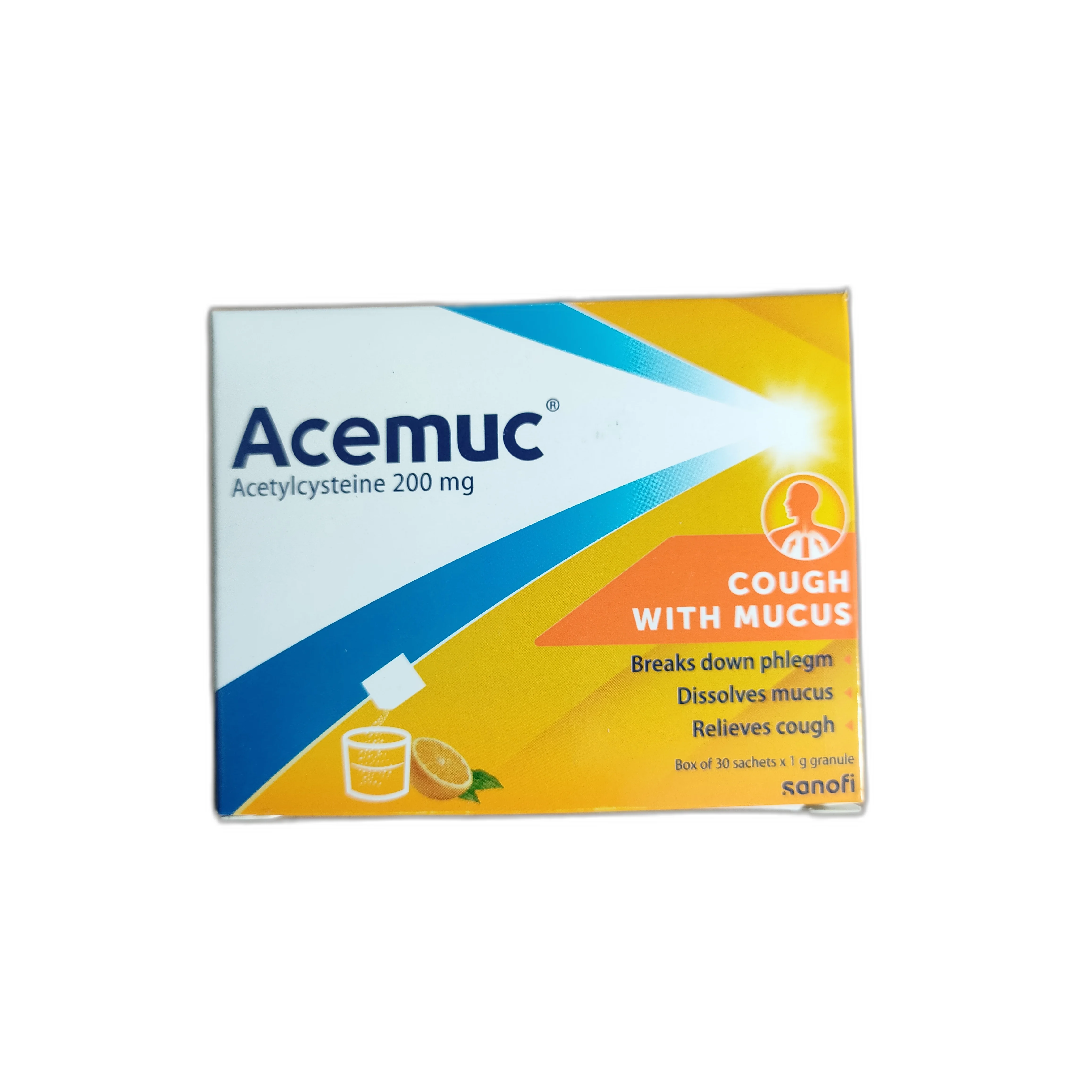 Acemuc — available at pharmacies in Cambodia on PharmKulen
