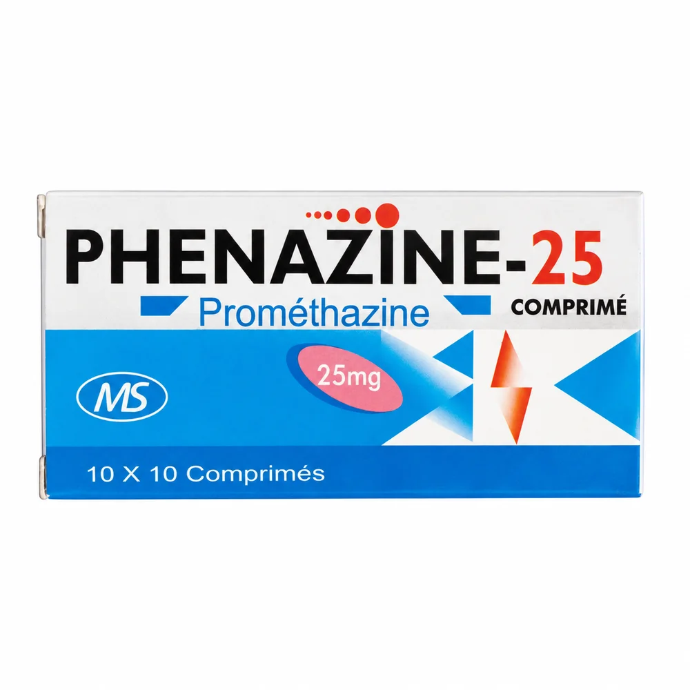 PHENAZINE-25 — available at pharmacies in Cambodia on PharmKulen
