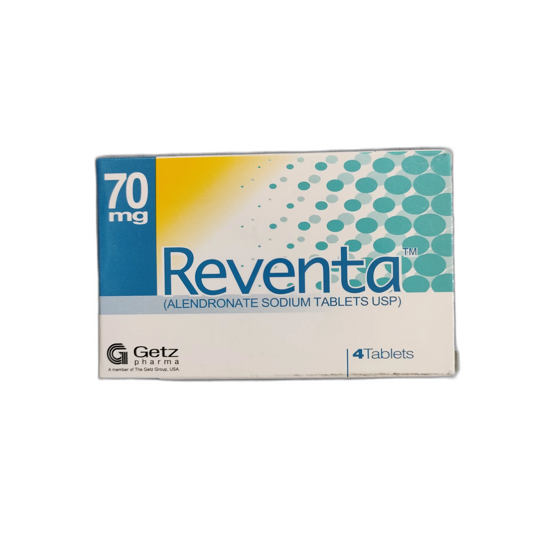 Reventa 70 mg — available at pharmacies in Cambodia on PharmKulen