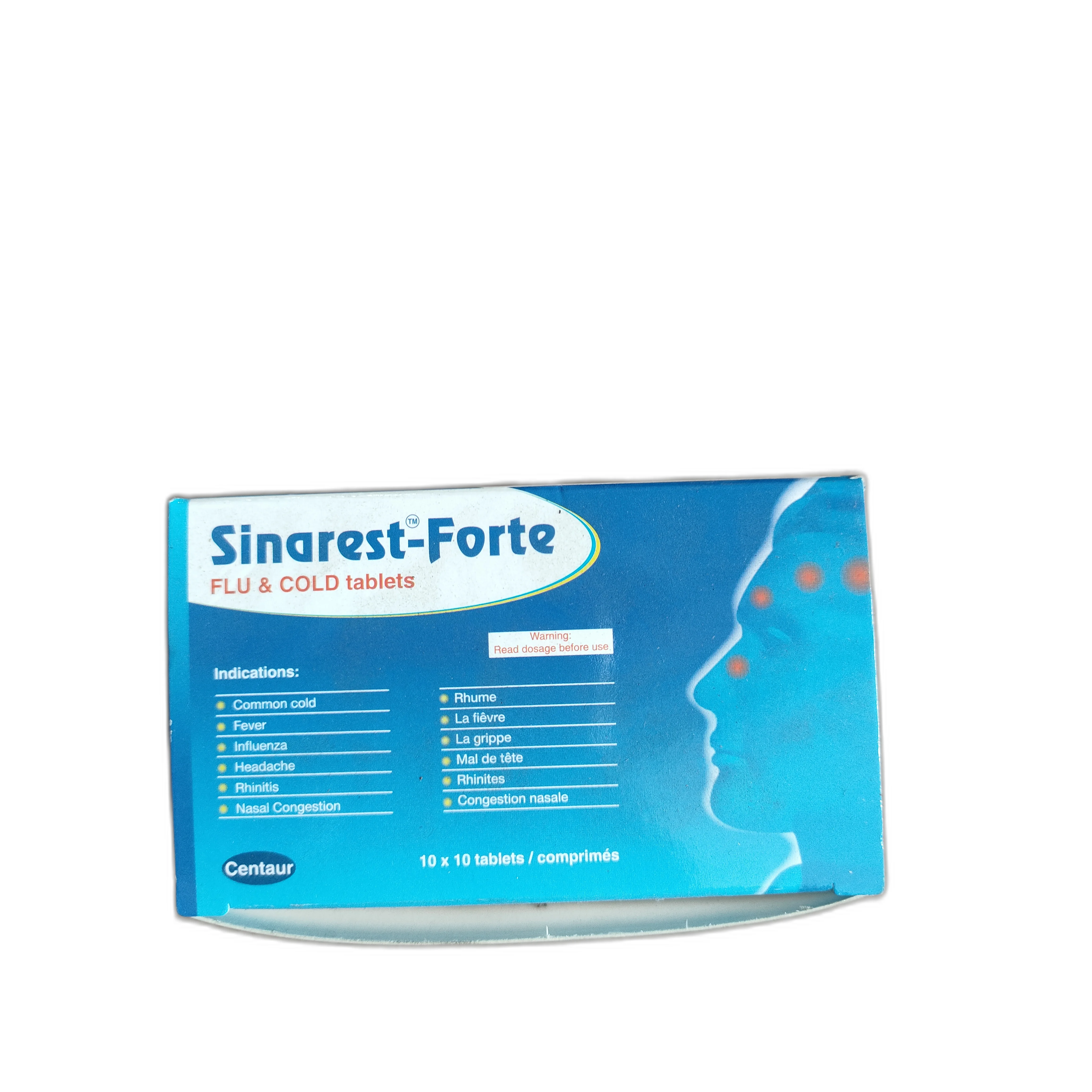 Sinarest-Forte — available at pharmacies in Cambodia on PharmKulen