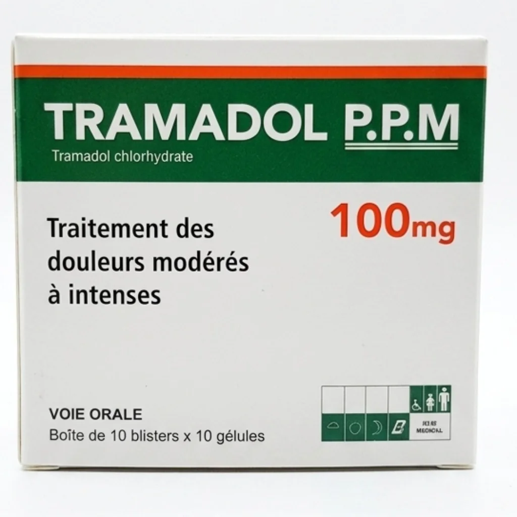 TRAMADOL 100 mg  — available at pharmacies in Cambodia on PharmKulen