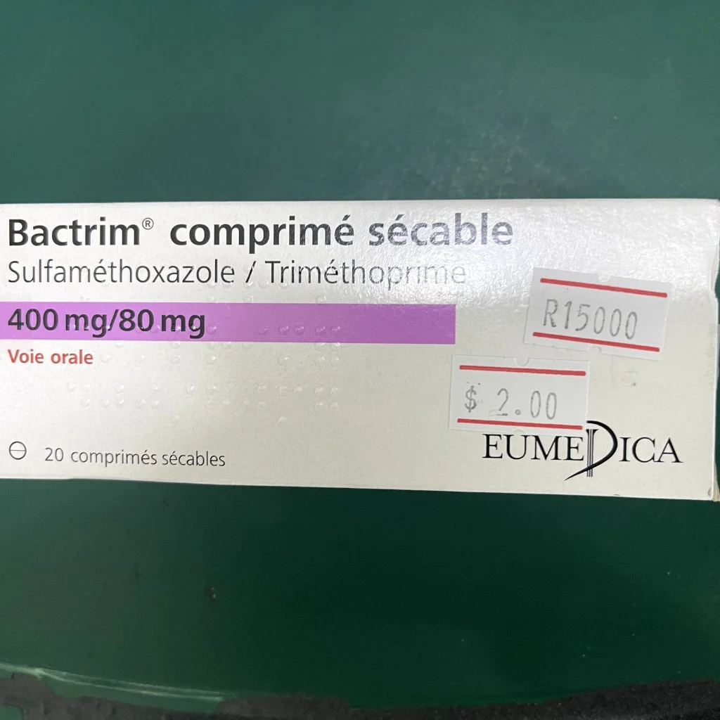 Bactrim comprime secable — available at pharmacies in Cambodia on PharmKulen