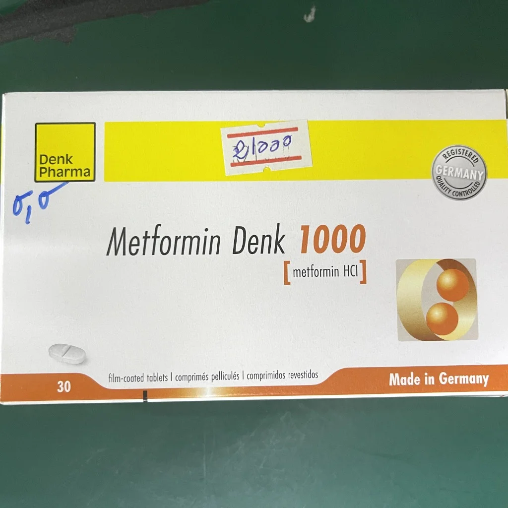 MetforminDenk 1000 — available at pharmacies in Cambodia on PharmKulen