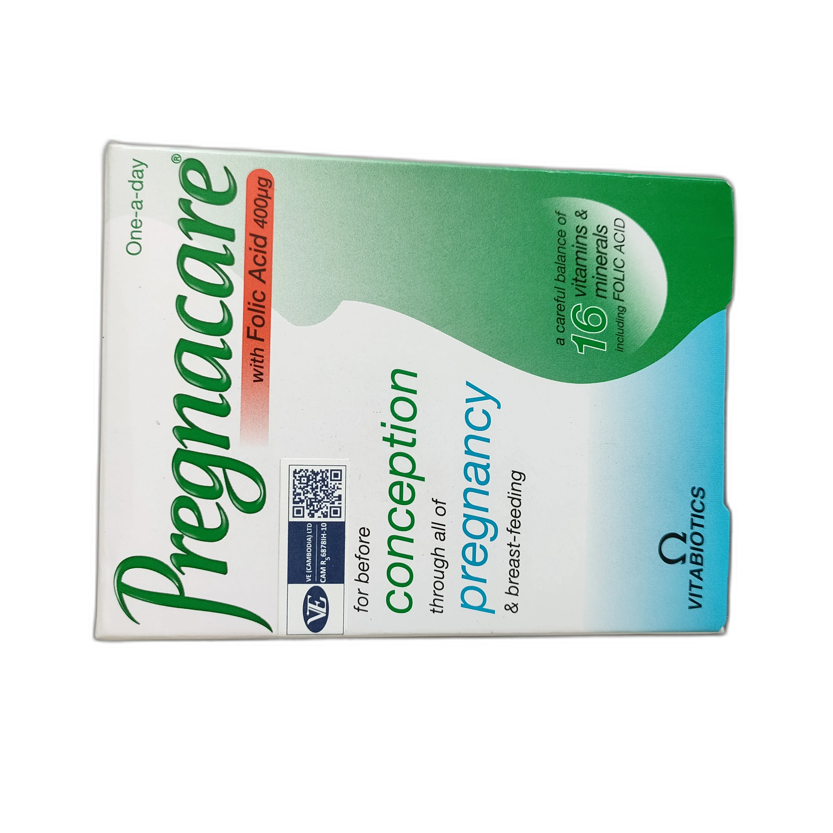 Pregnacare Original — available at pharmacies in Cambodia on PharmKulen