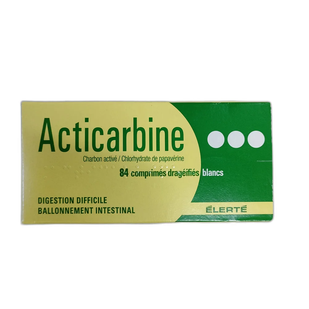 Acticarbine — available at pharmacies in Cambodia on PharmKulen