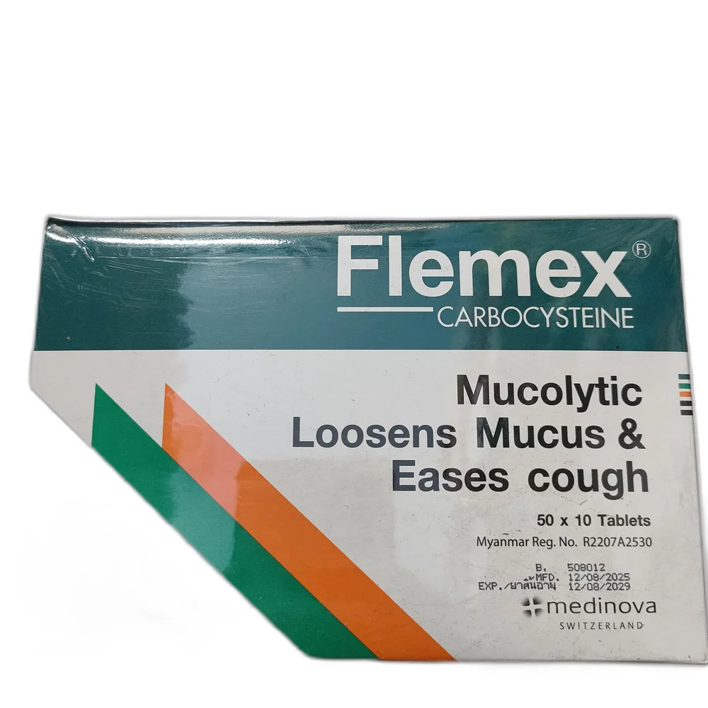 Flemex — available at pharmacies in Cambodia on PharmKulen