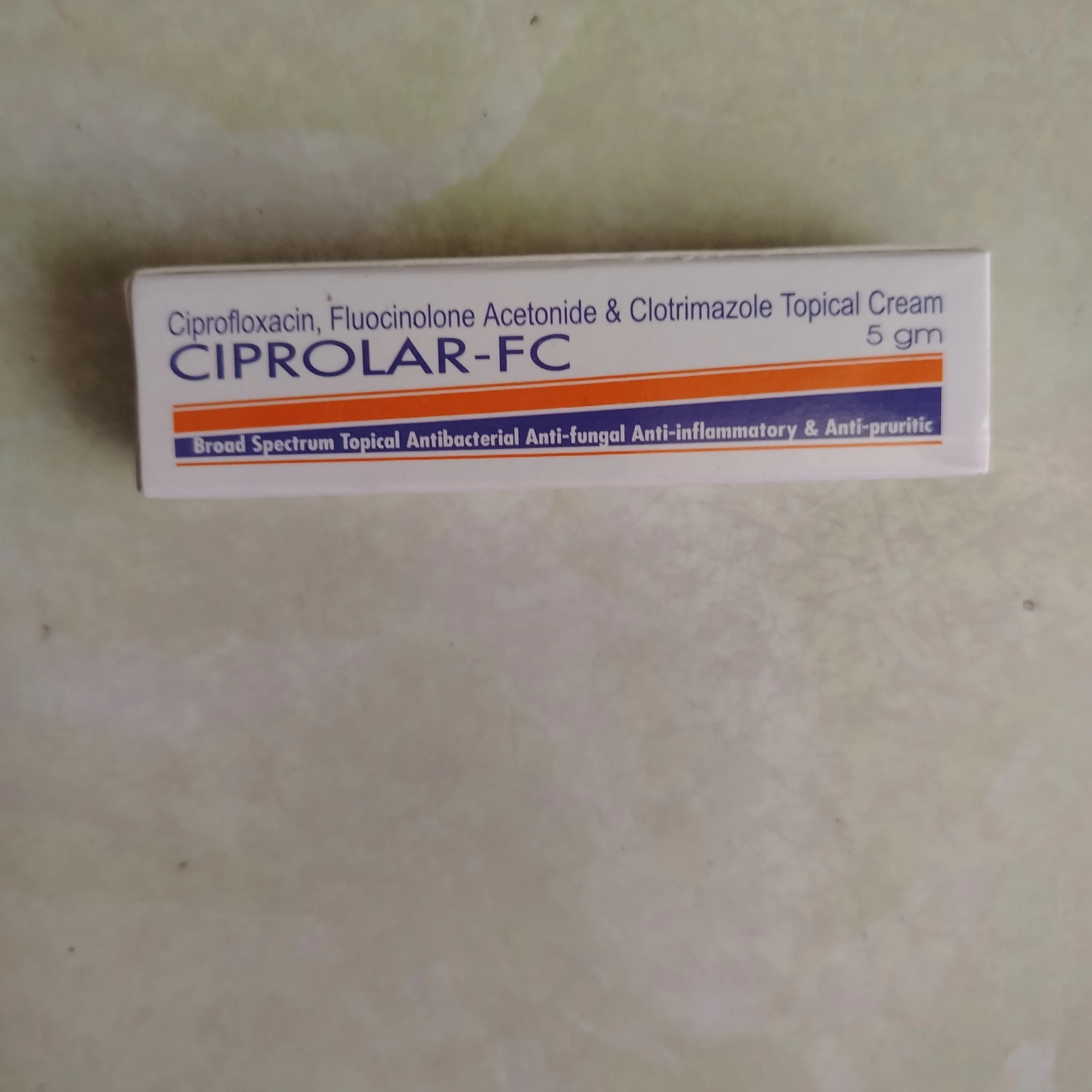 Ciprolar-FC 5g — available at pharmacies in Cambodia on PharmKulen