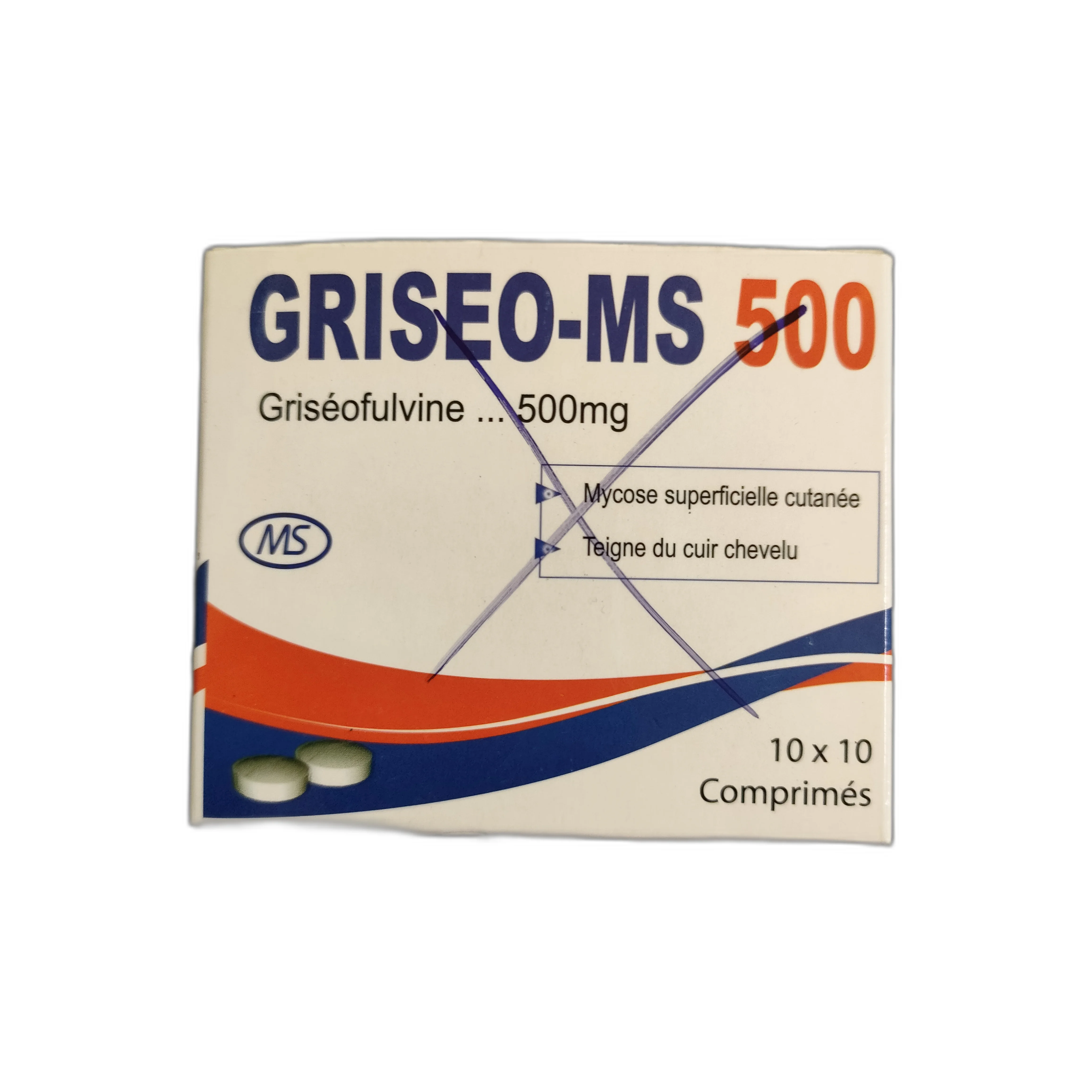 GRISEO-MS 500 — available at pharmacies in Cambodia on PharmKulen