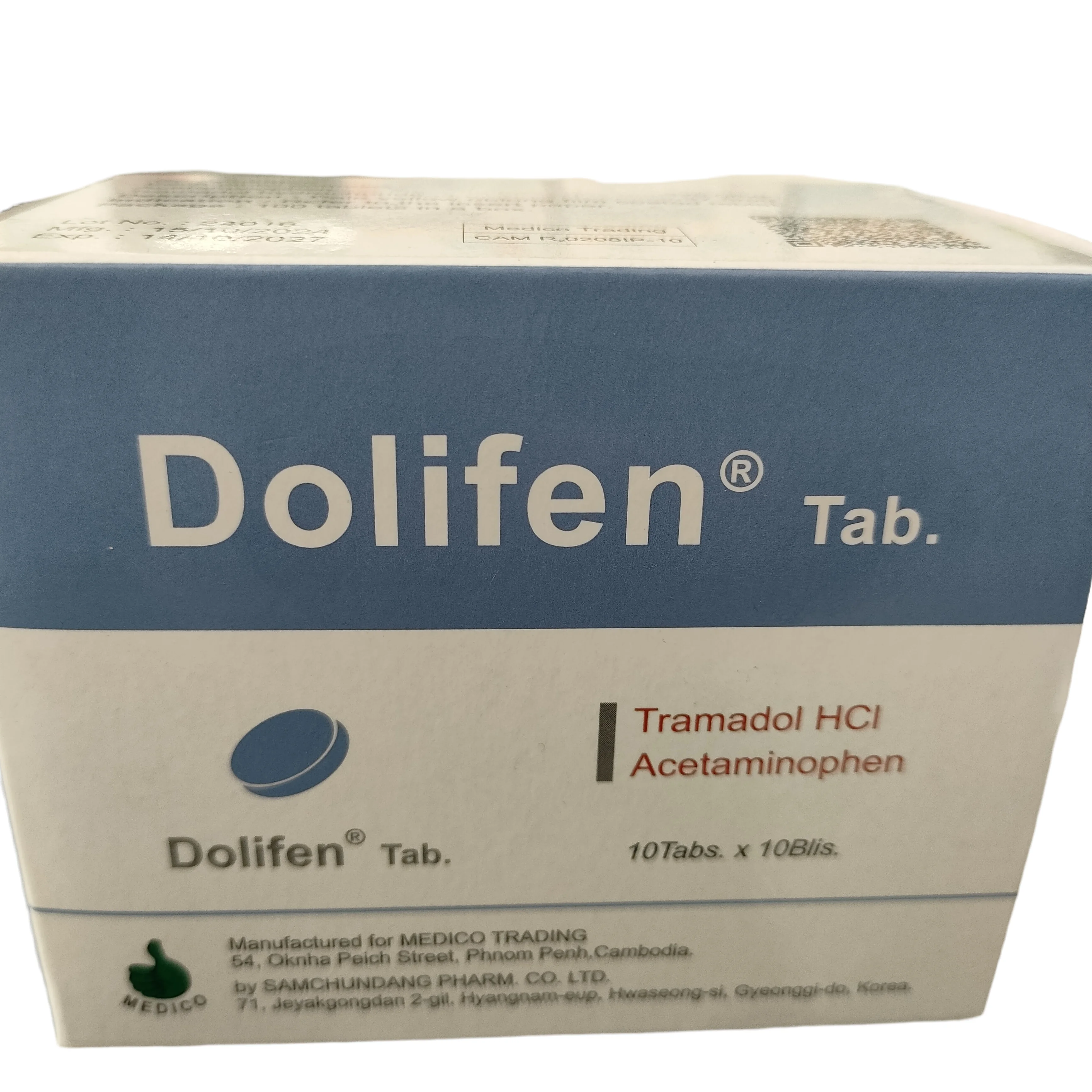 Dolifen — available at pharmacies in Cambodia on PharmKulen