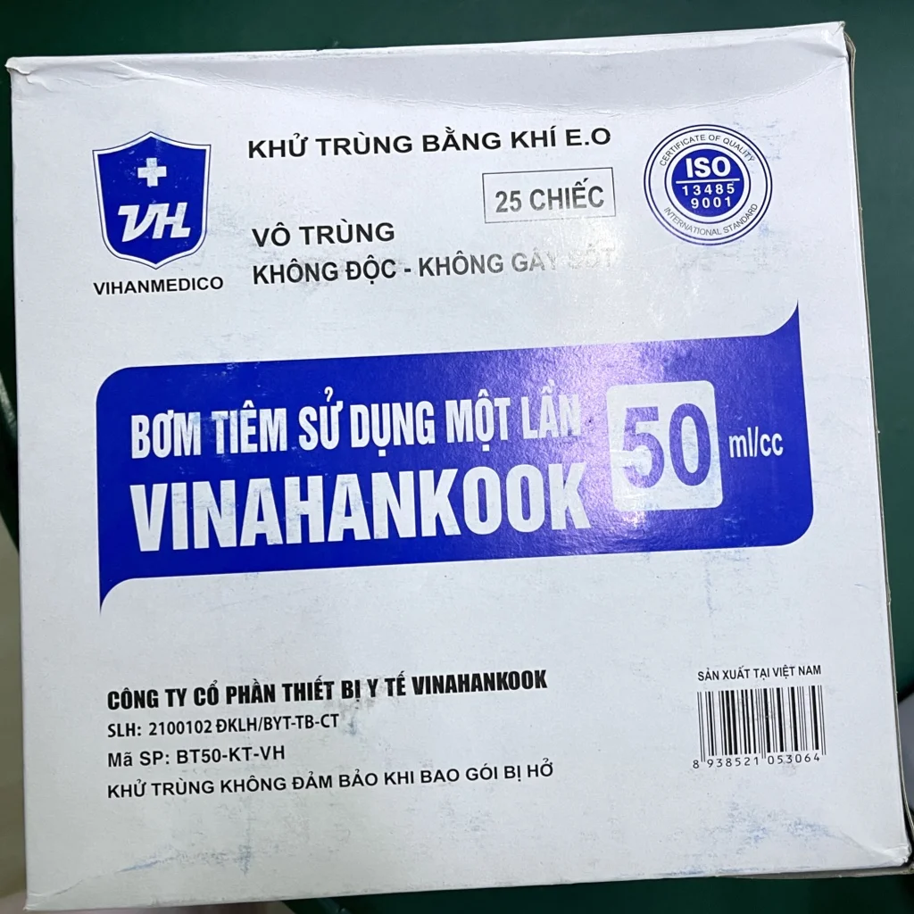Vinahankook syringe — available at pharmacies in Cambodia on PharmKulen