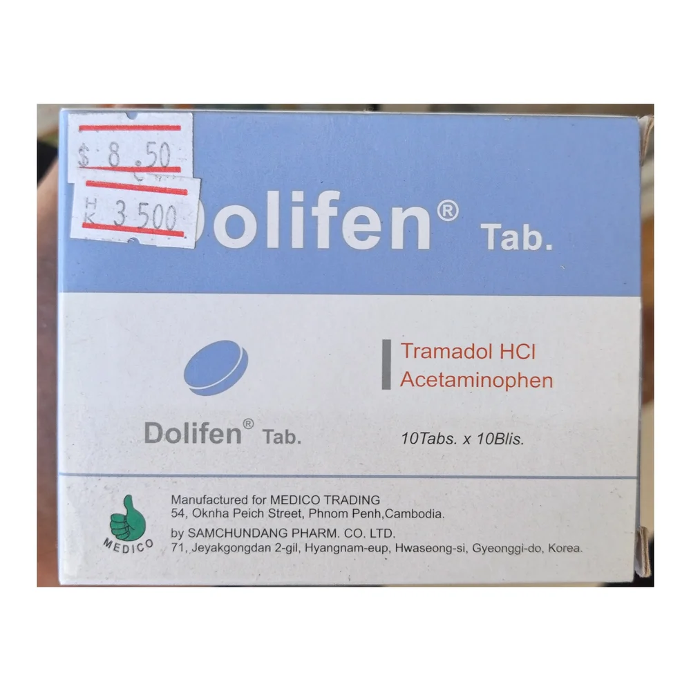Dolifen — available at pharmacies in Cambodia on PharmKulen