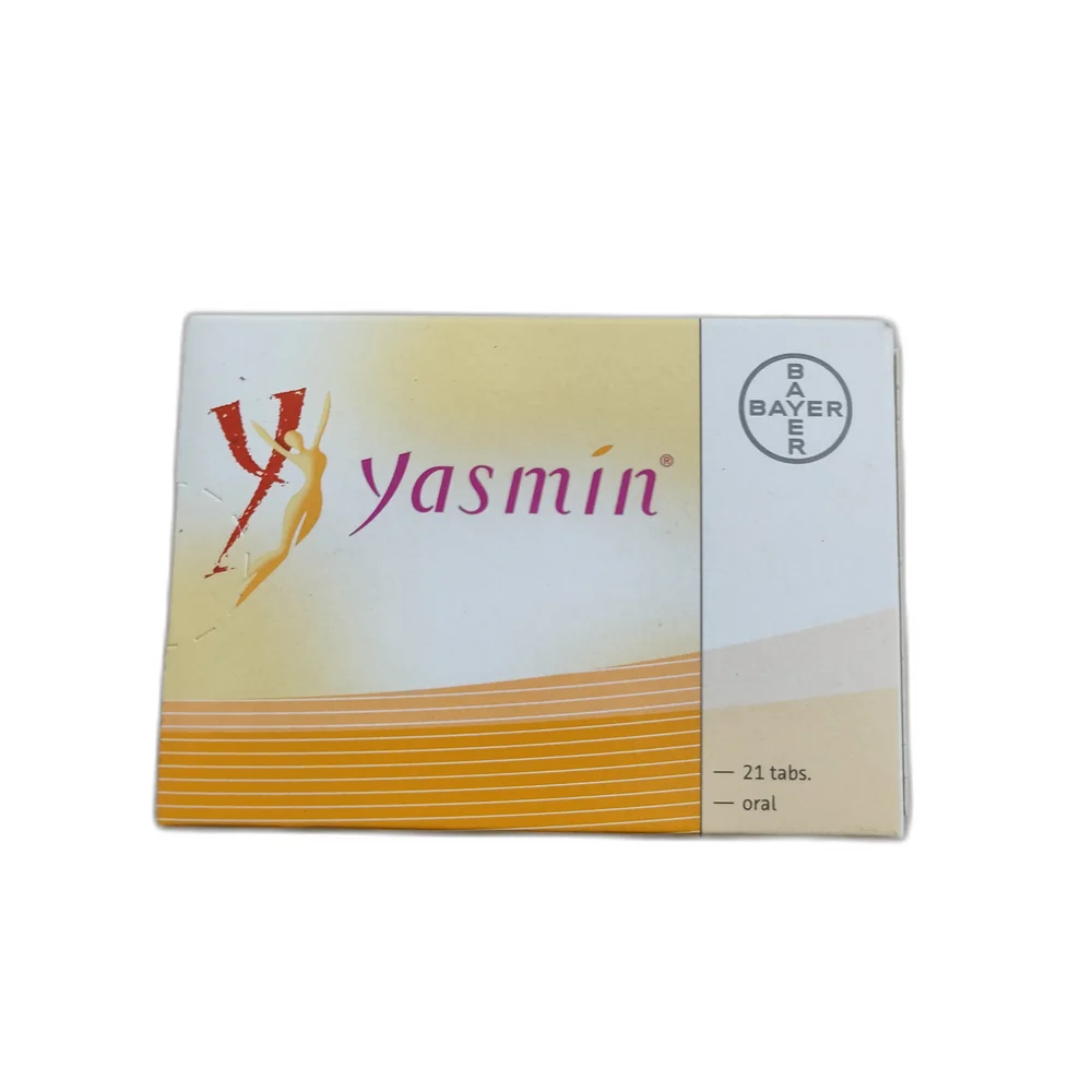 Yasmin — available at pharmacies in Cambodia on PharmKulen