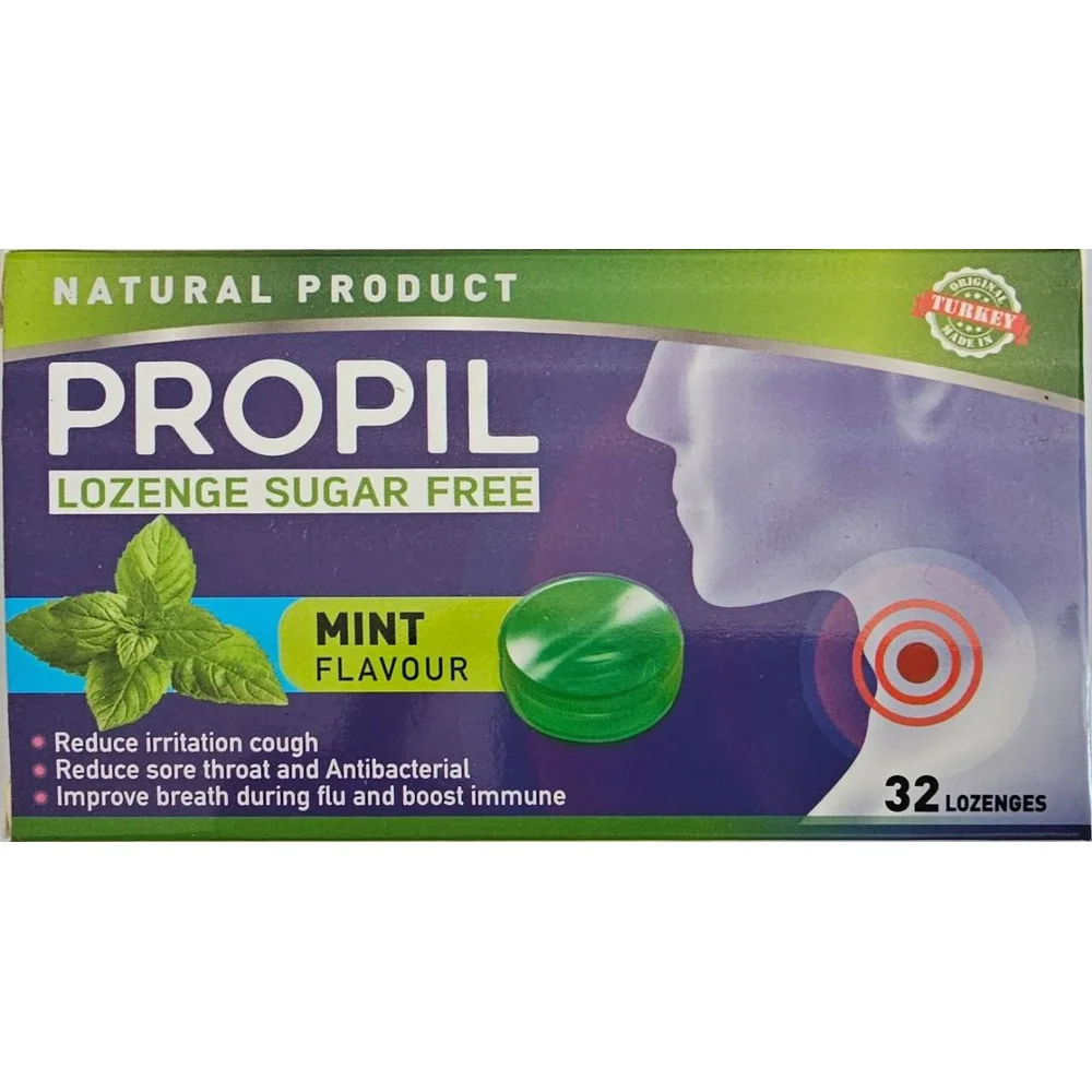Propil Mint — available at pharmacies in Cambodia on PharmKulen