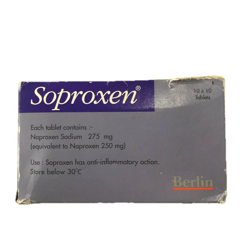 Soproxen — available at pharmacies in Cambodia on PharmKulen