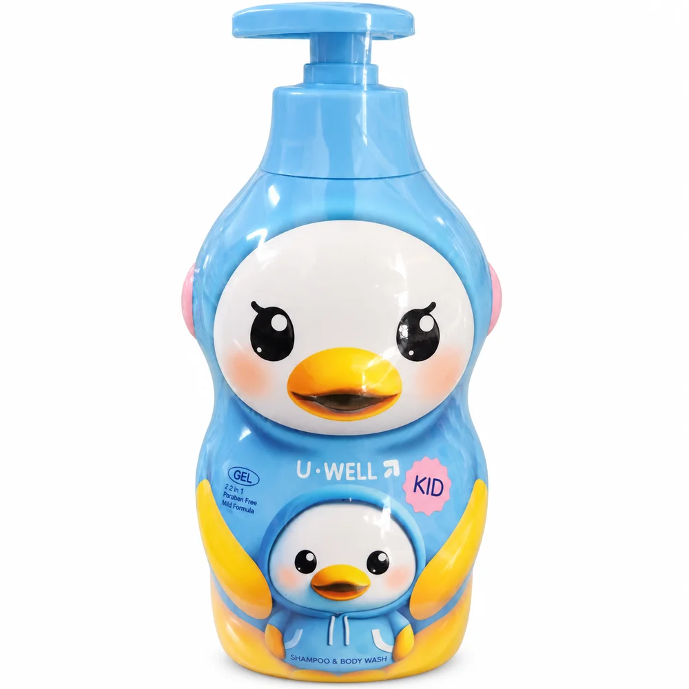 U-Well Kid Shampoo & Body Wash — available at pharmacies in Cambodia on PharmKulen