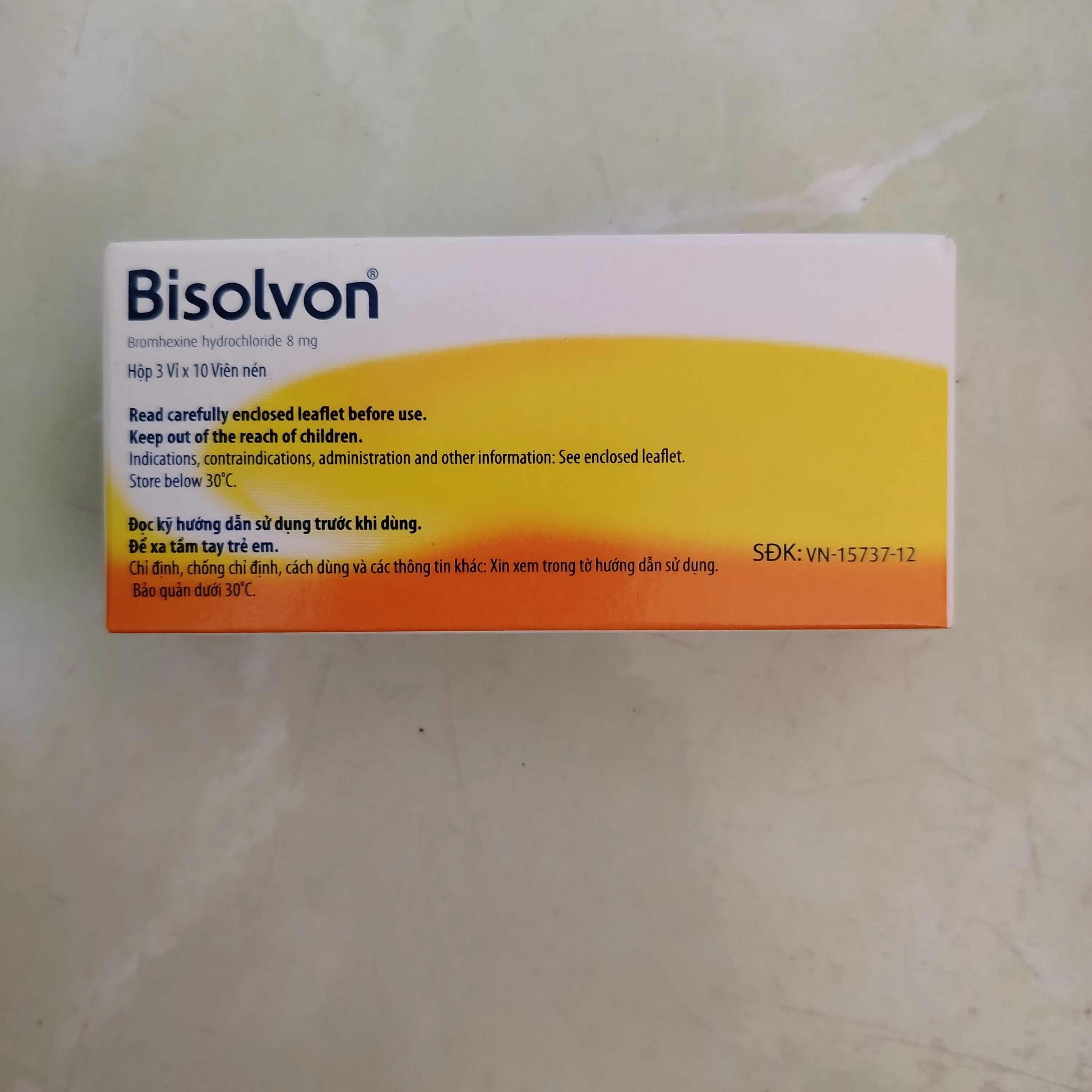 Bisolvon — available at pharmacies in Cambodia on PharmKulen