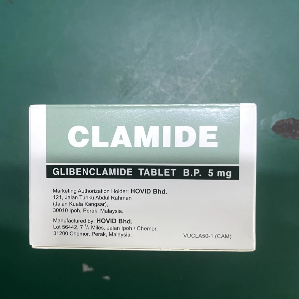 Clamide — available at pharmacies in Cambodia on PharmKulen