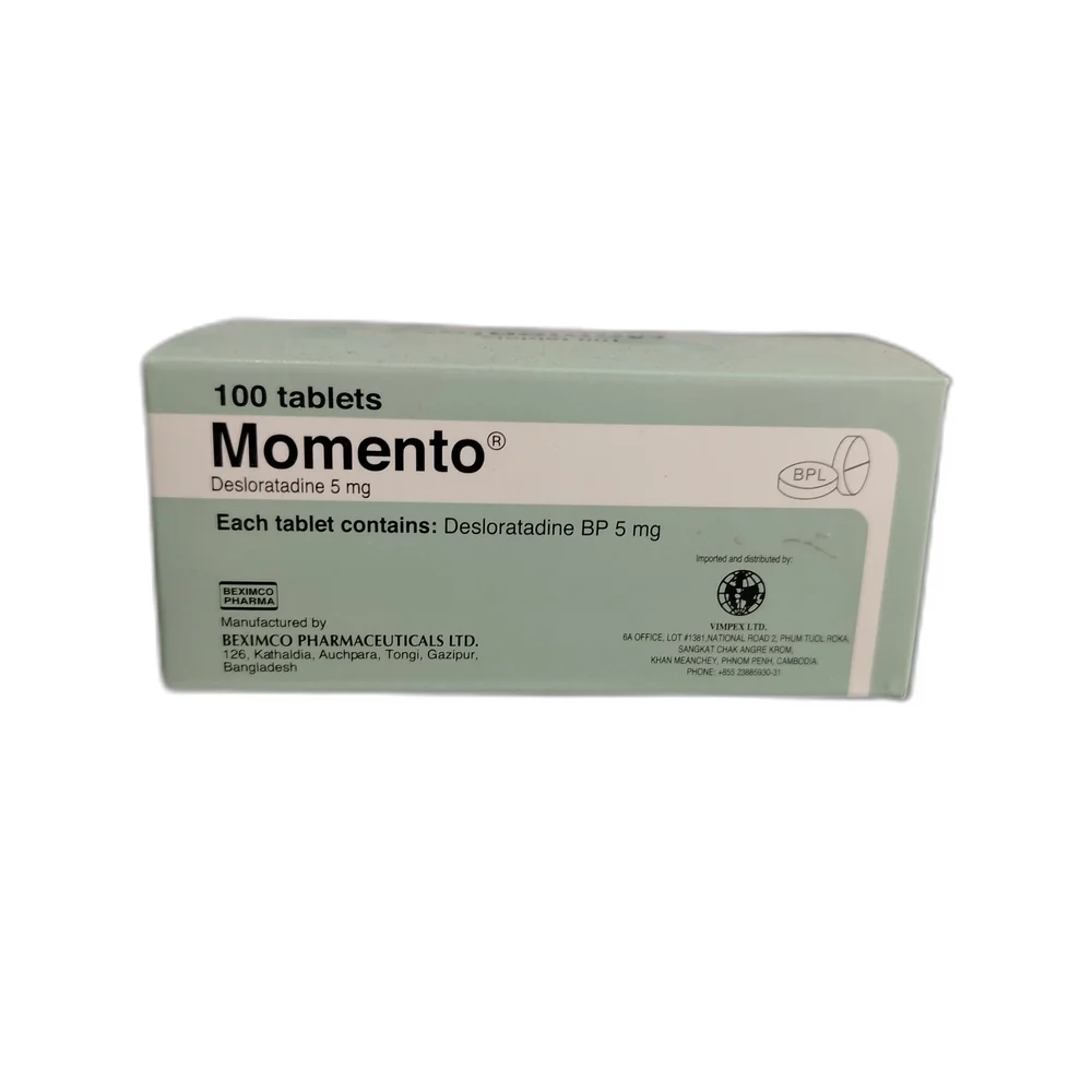 Momento — available at pharmacies in Cambodia on PharmKulen