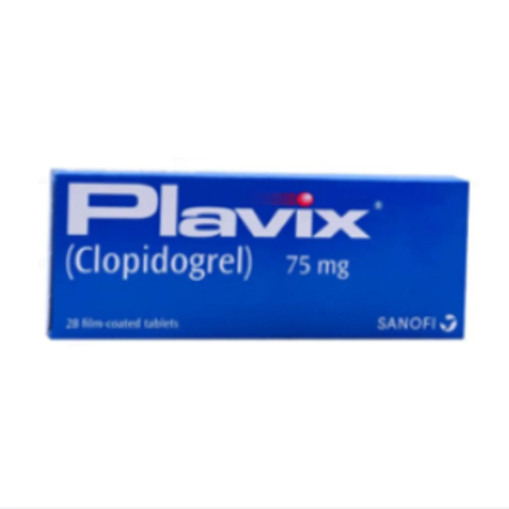 Plavix 75mg (Clopidogrel) — available at pharmacies in Cambodia on PharmKulen
