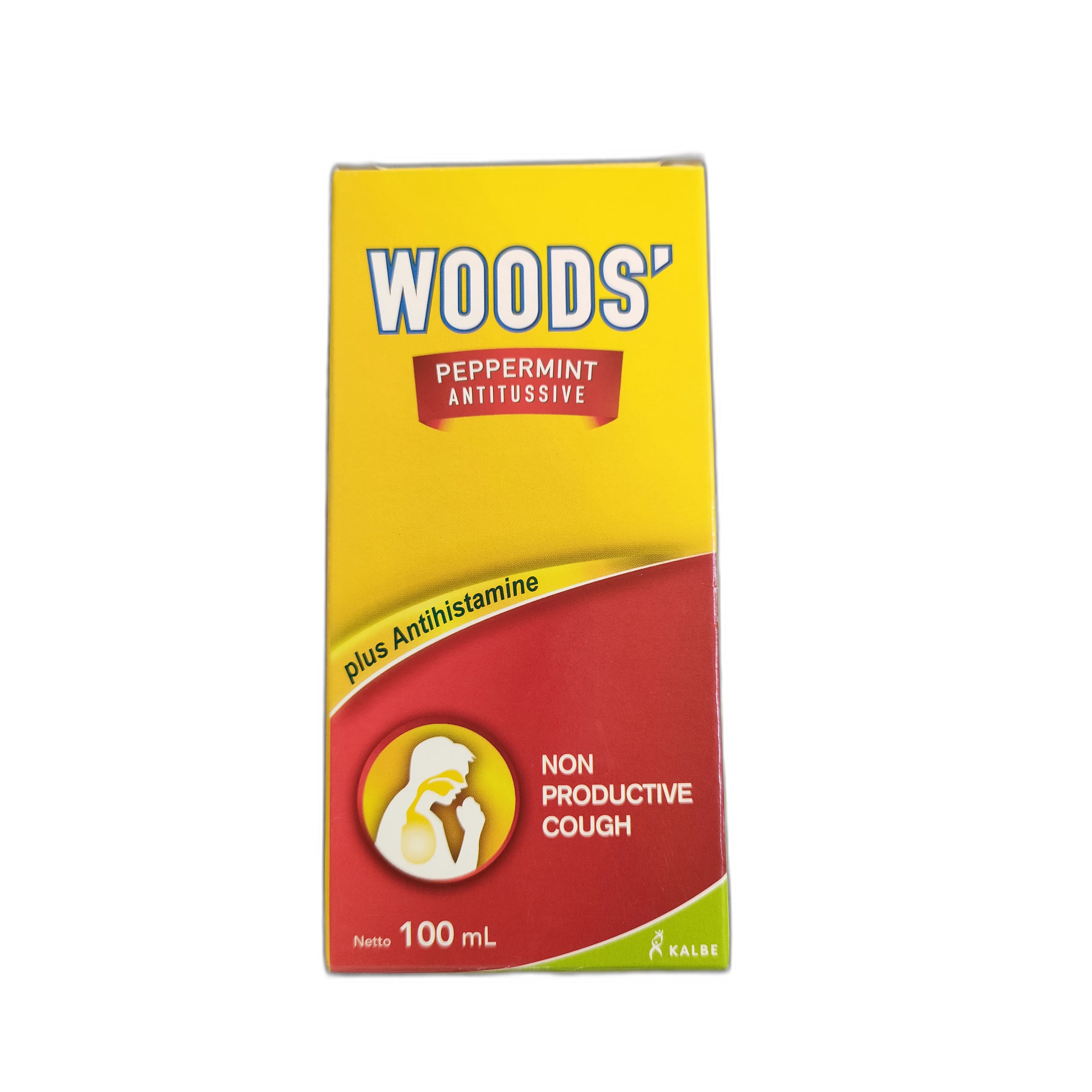 Woods' Peppermint Antitussive — available at pharmacies in Cambodia on PharmKulen