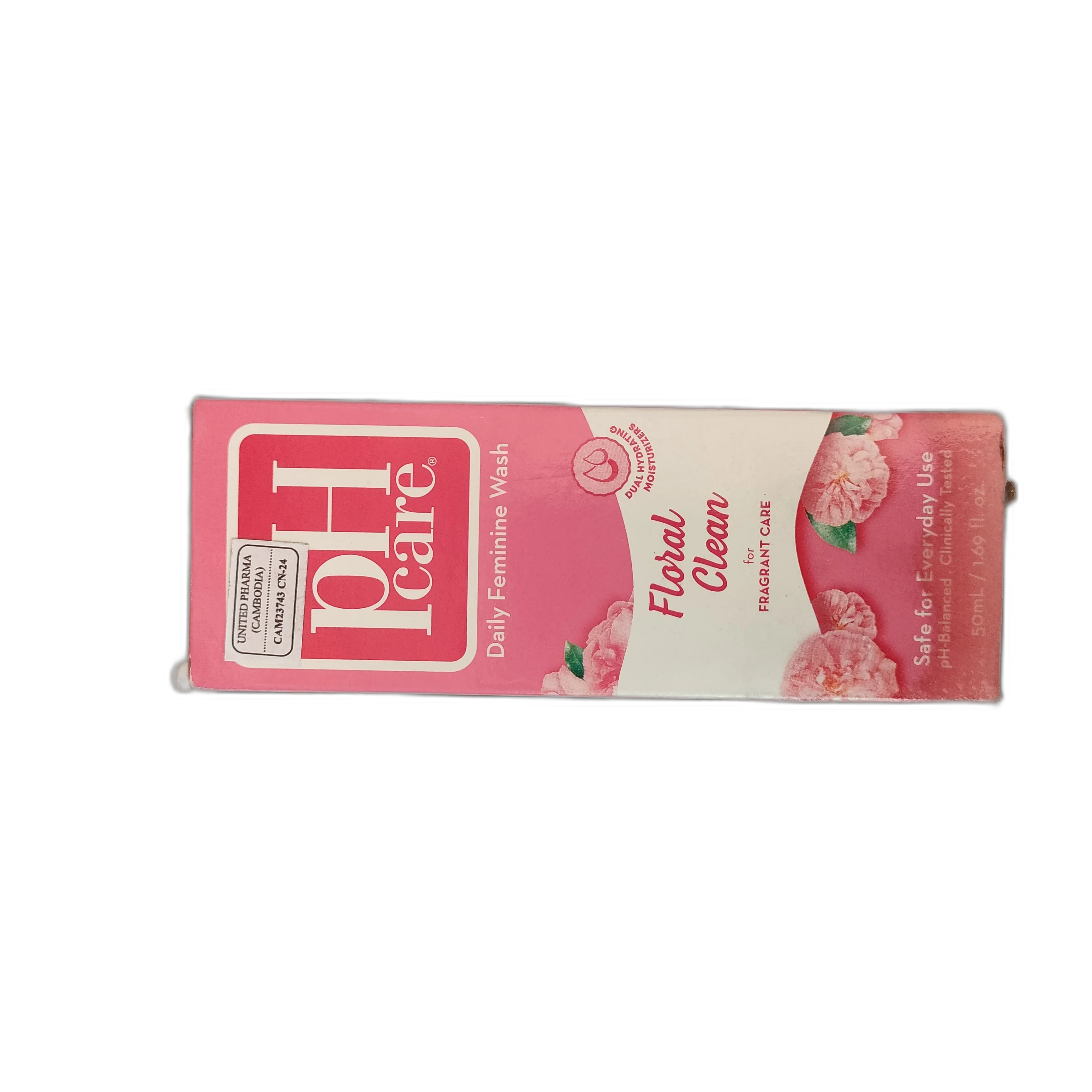 pH Care Floral Clean Daily Feminine Wash — available at pharmacies in Cambodia on PharmKulen