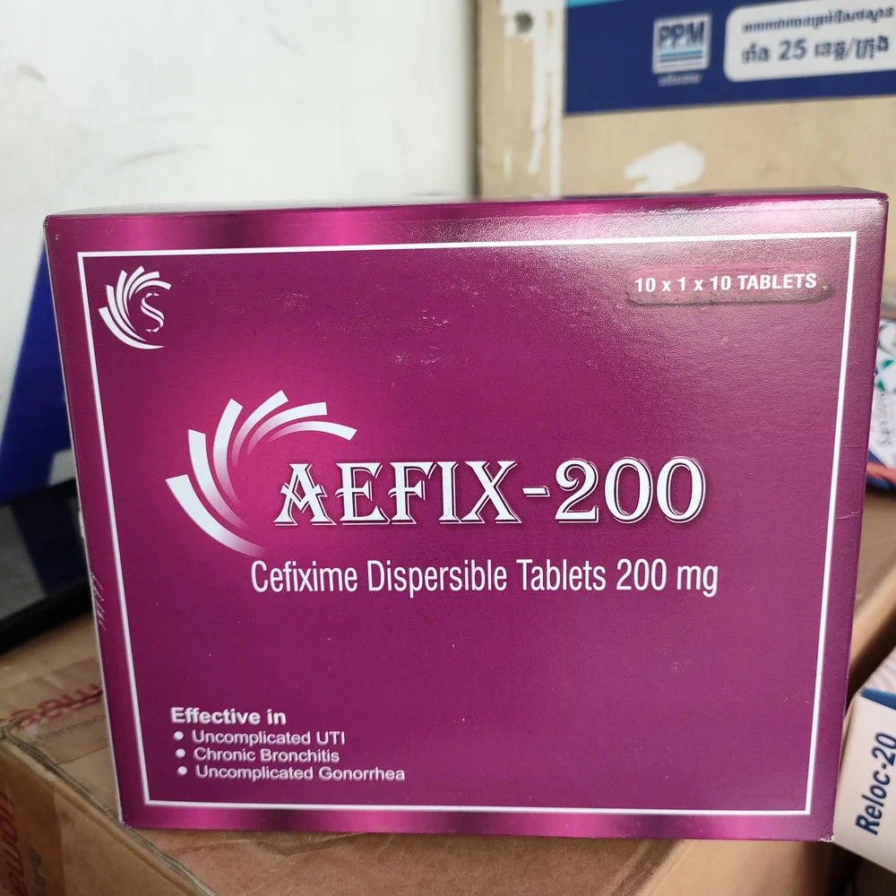 Aefix-200 — available at pharmacies in Cambodia on PharmKulen