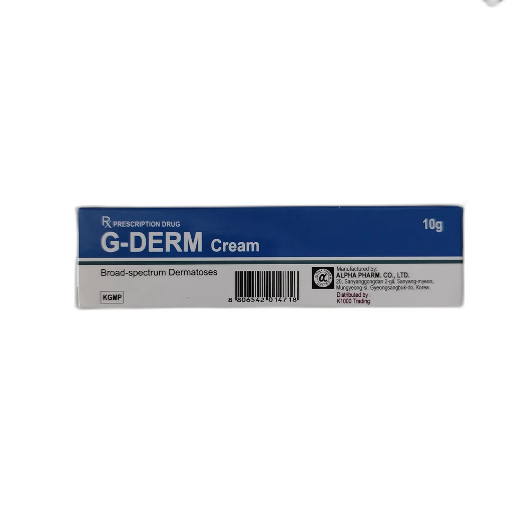 G-Derm — available at pharmacies in Cambodia on PharmKulen