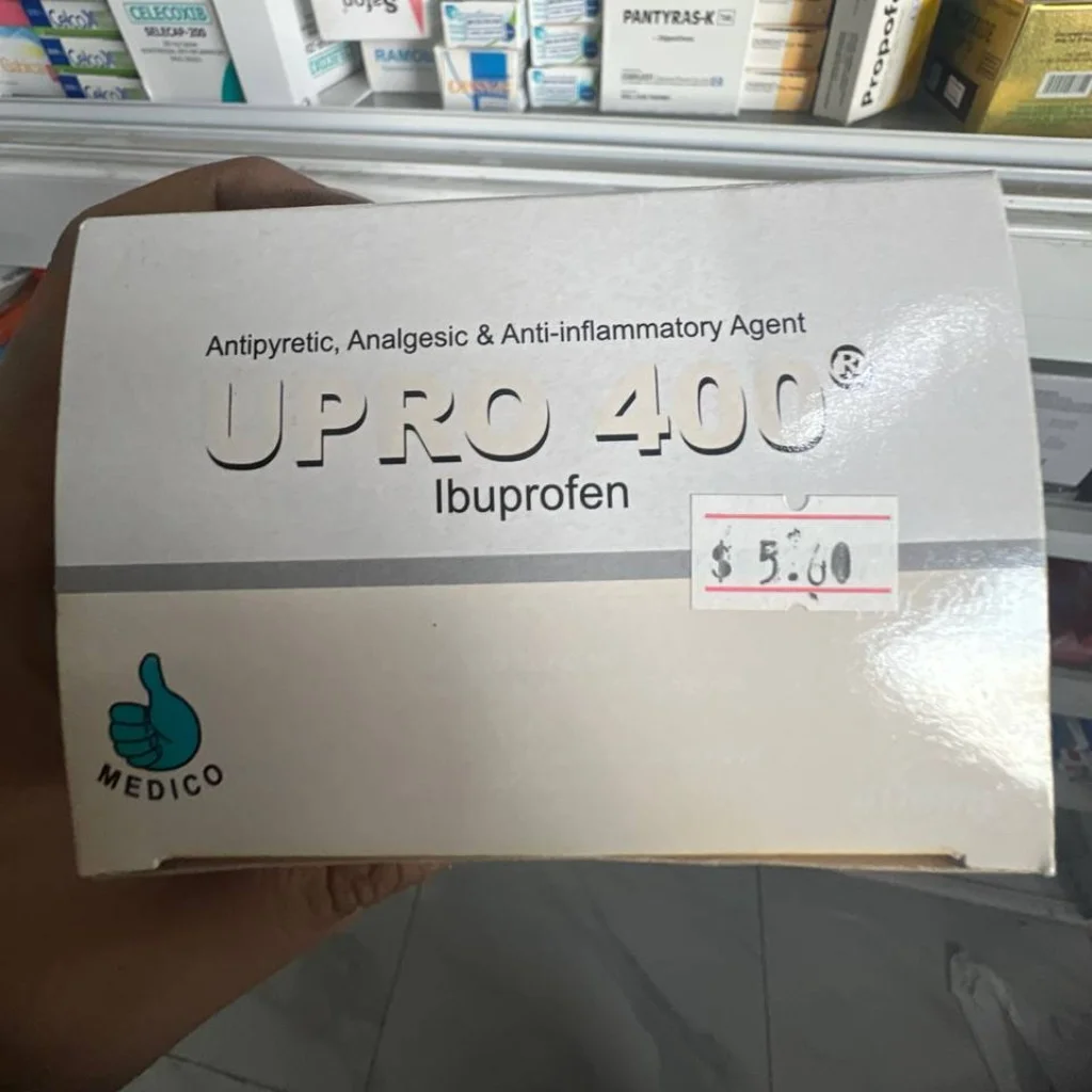UPRO 400 — available at pharmacies in Cambodia on PharmKulen