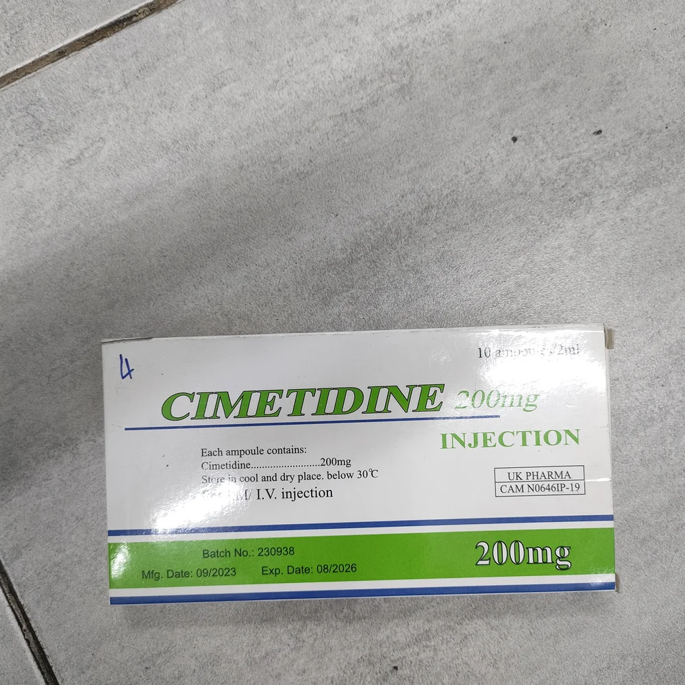 Cimetidine Injection — available at pharmacies in Cambodia on PharmKulen
