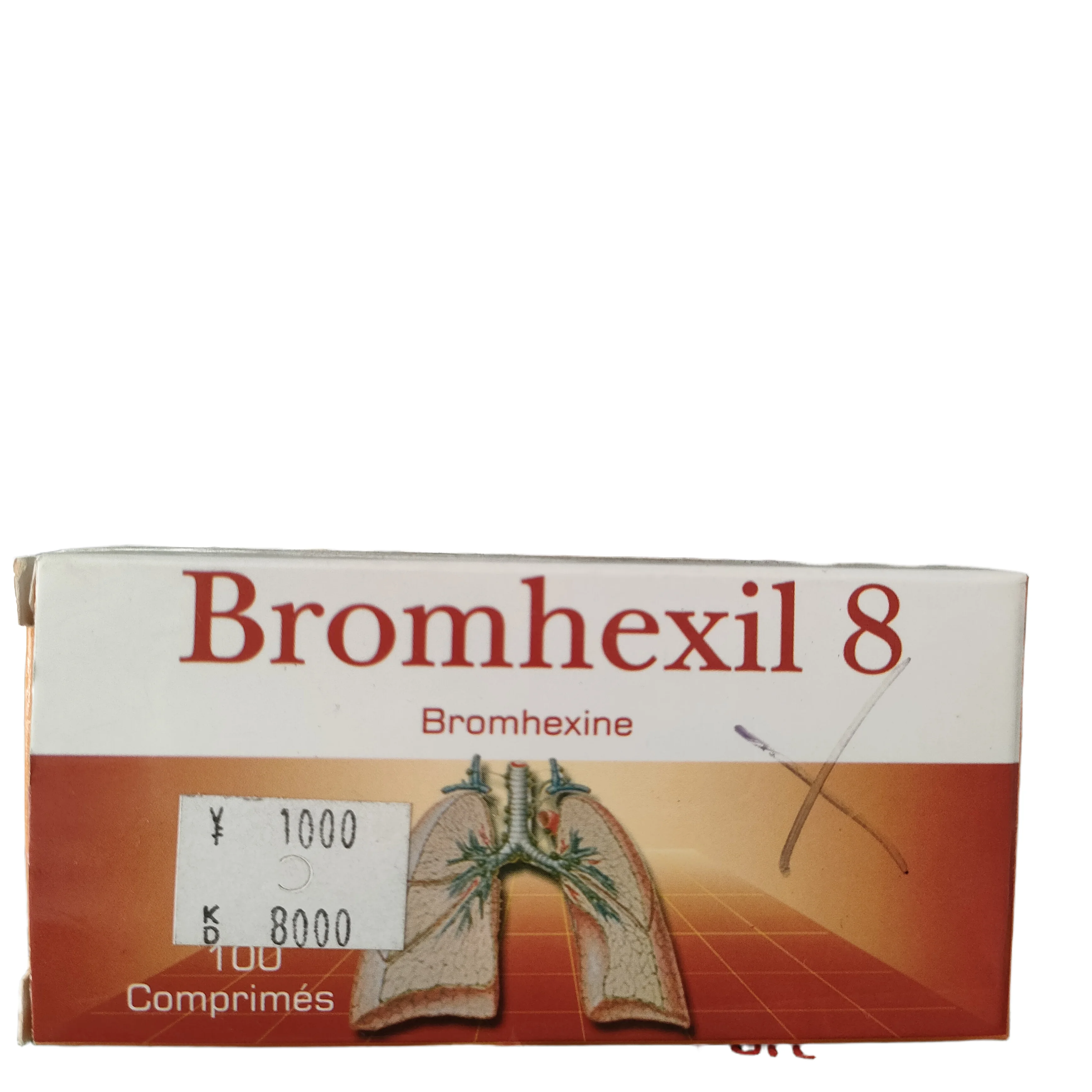 Bromhexil 8 — available at pharmacies in Cambodia on PharmKulen