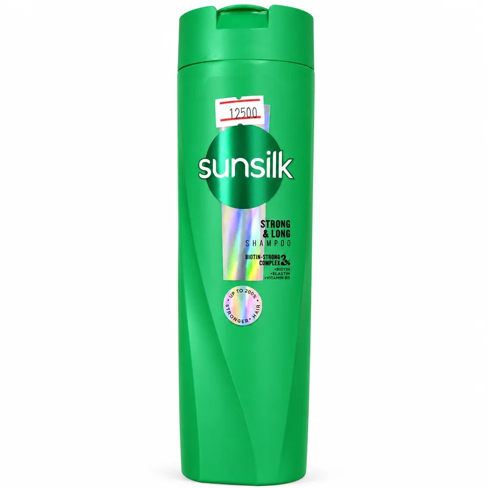 Sunsilk Strong & Long Shampoo — available at pharmacies in Cambodia on PharmKulen