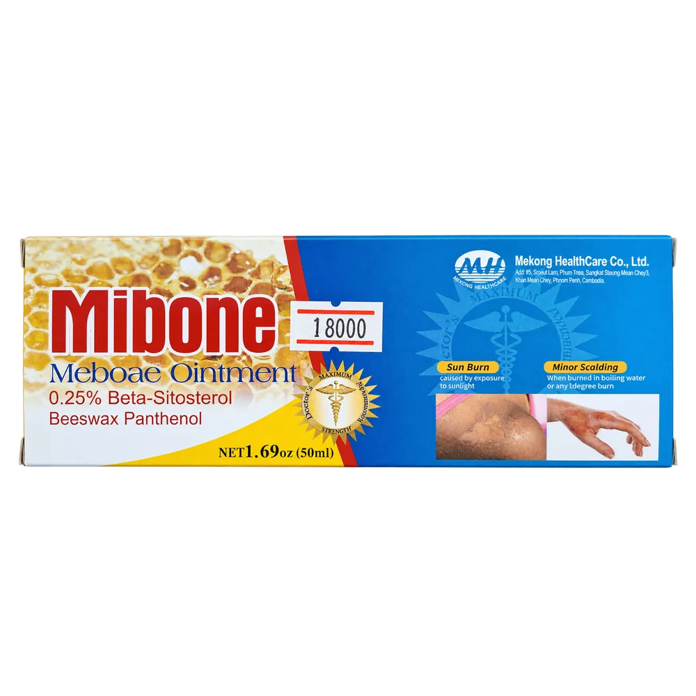 Mibone Meboae Ointment — available at pharmacies in Cambodia on PharmKulen