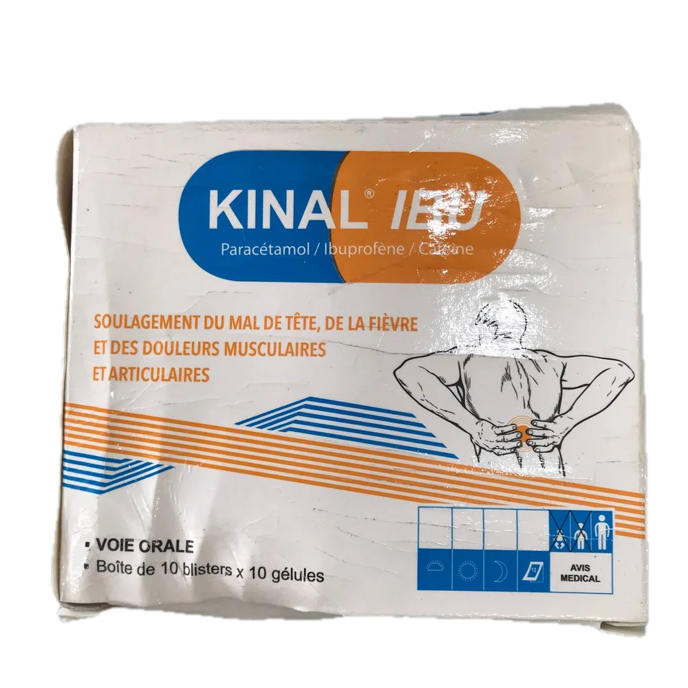 Kinal IBU — available at pharmacies in Cambodia on PharmKulen
