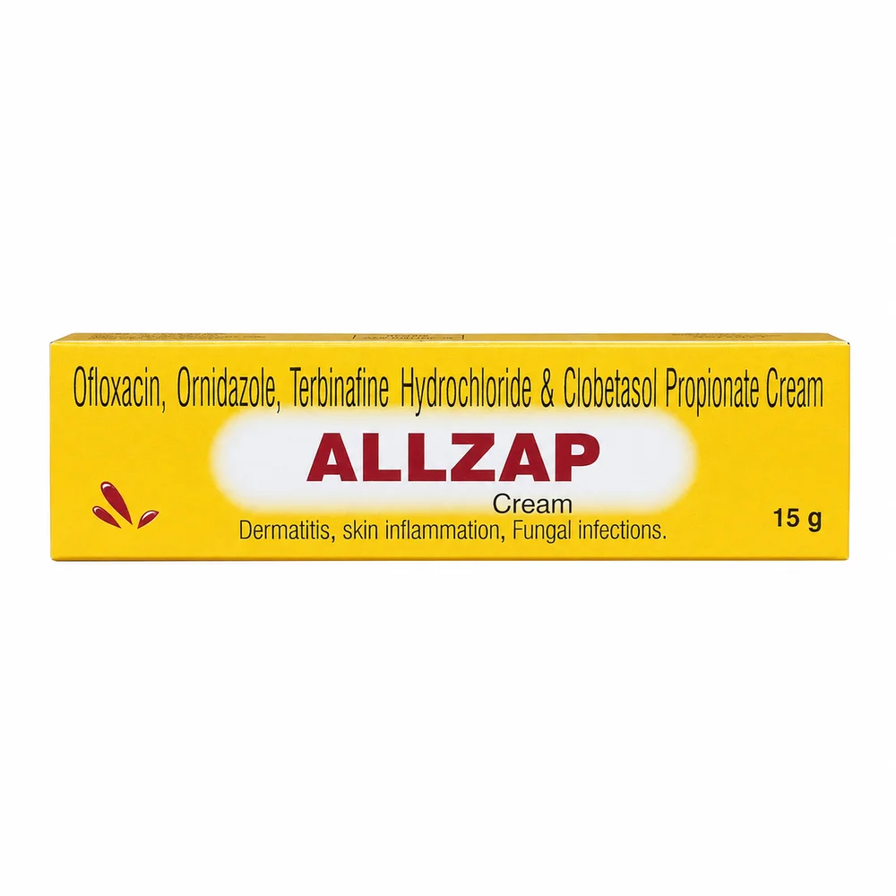 Allzap Cream — available at pharmacies in Cambodia on PharmKulen