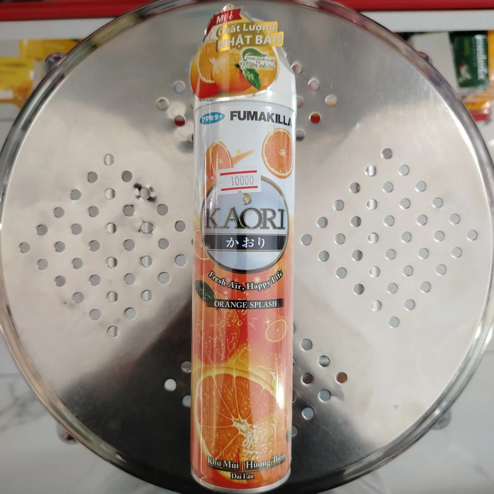 Fumakilla Kaori Orange Splash Air Freshener — available at pharmacies in Cambodia on PharmKulen