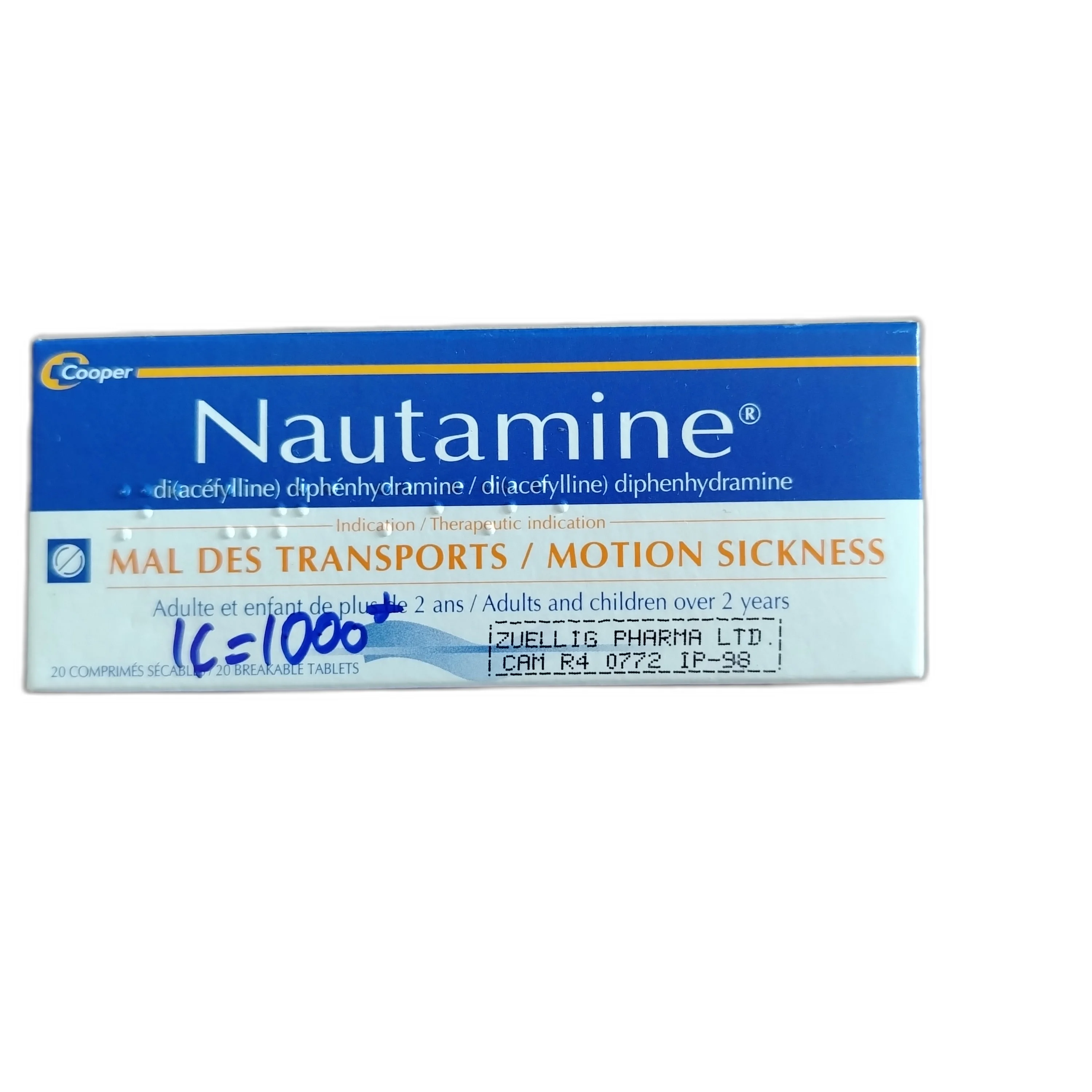 Nautamine — available at pharmacies in Cambodia on PharmKulen