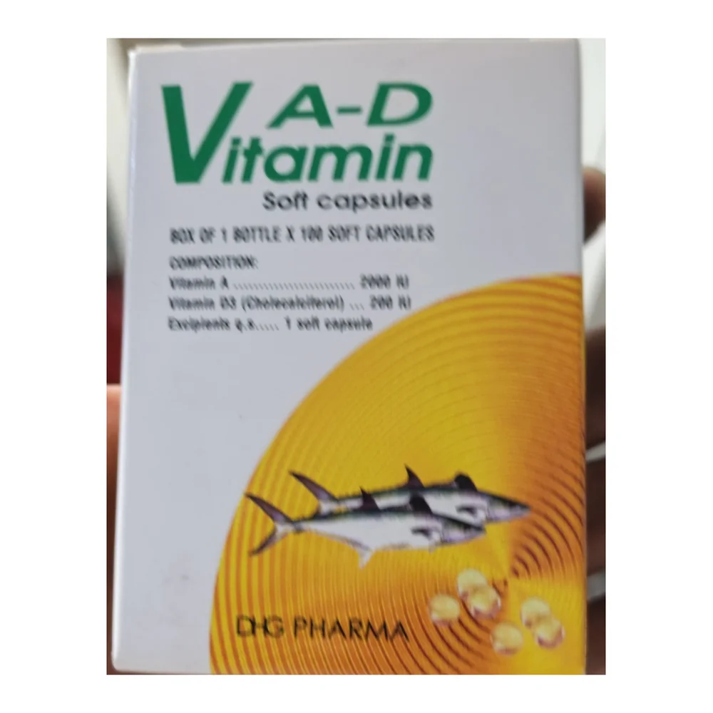Vitamin A-D DHG — available at pharmacies in Cambodia on PharmKulen