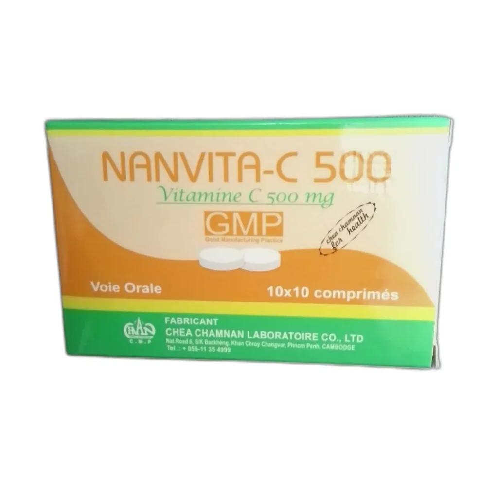 NANVITA-C — available at pharmacies in Cambodia on PharmKulen