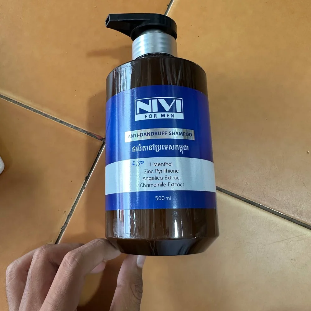 NIVI Anti-Dandruff — available at pharmacies in Cambodia on PharmKulen
