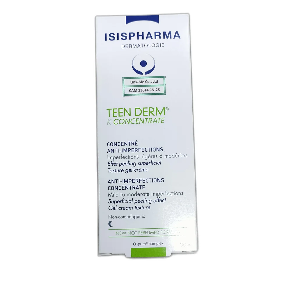 Isispharma Teen Derm K Concentrate — available at pharmacies in Cambodia on PharmKulen