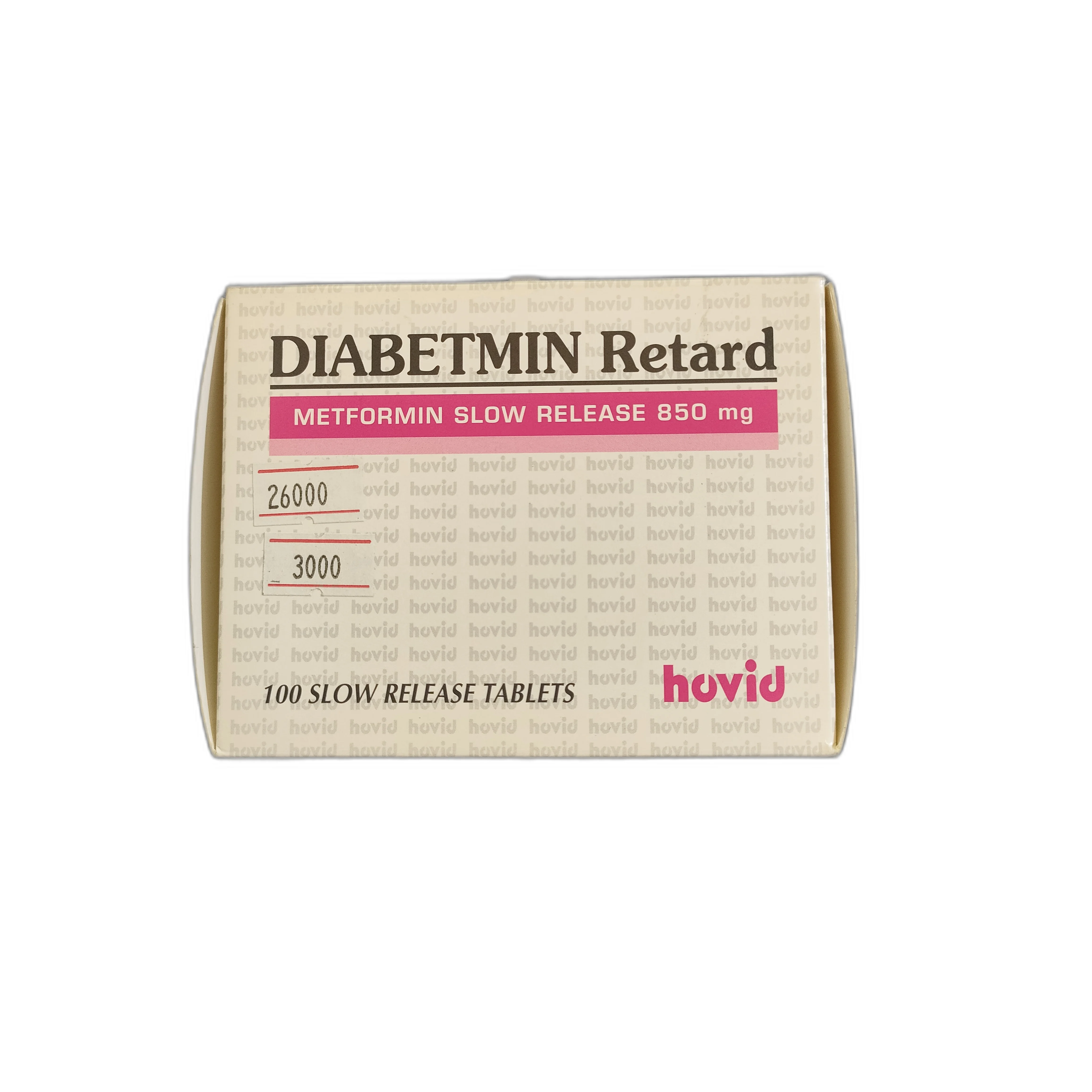 DIABETMIN Retard — available at pharmacies in Cambodia on PharmKulen