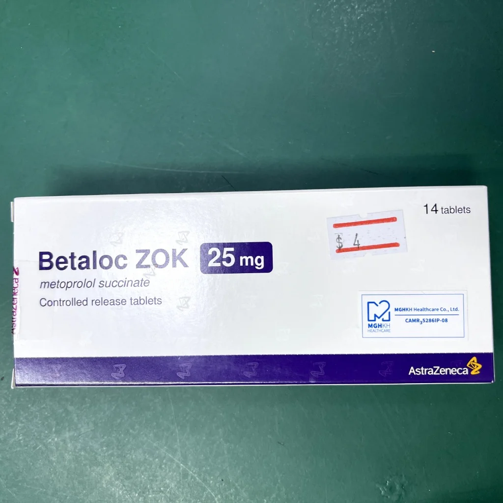 Betaloc ZOK — available at pharmacies in Cambodia on PharmKulen