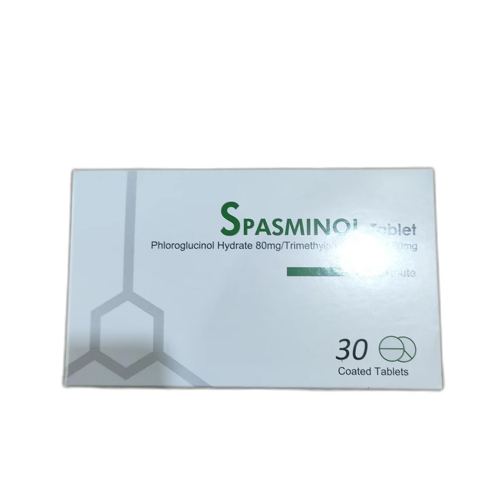 Spasminol — available at pharmacies in Cambodia on PharmKulen