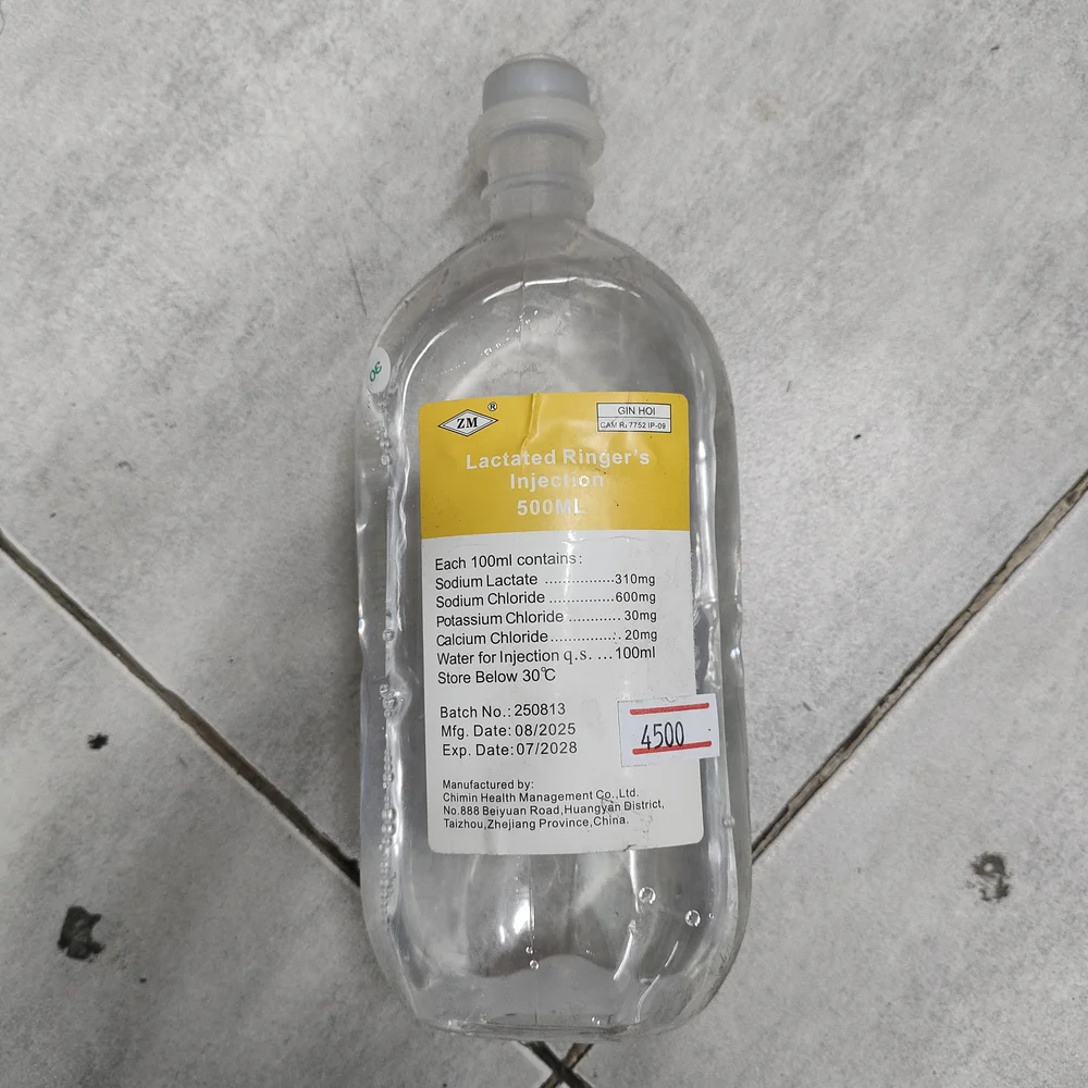 Lactated Ringer's Injection — available at pharmacies in Cambodia on PharmKulen