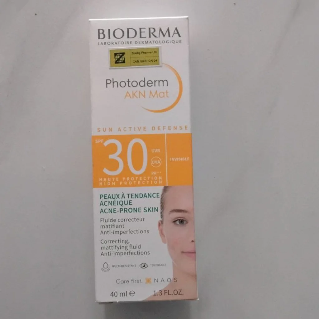 Bioderma Photoderm AKN Mat SPF 30 — available at pharmacies in Cambodia on PharmKulen