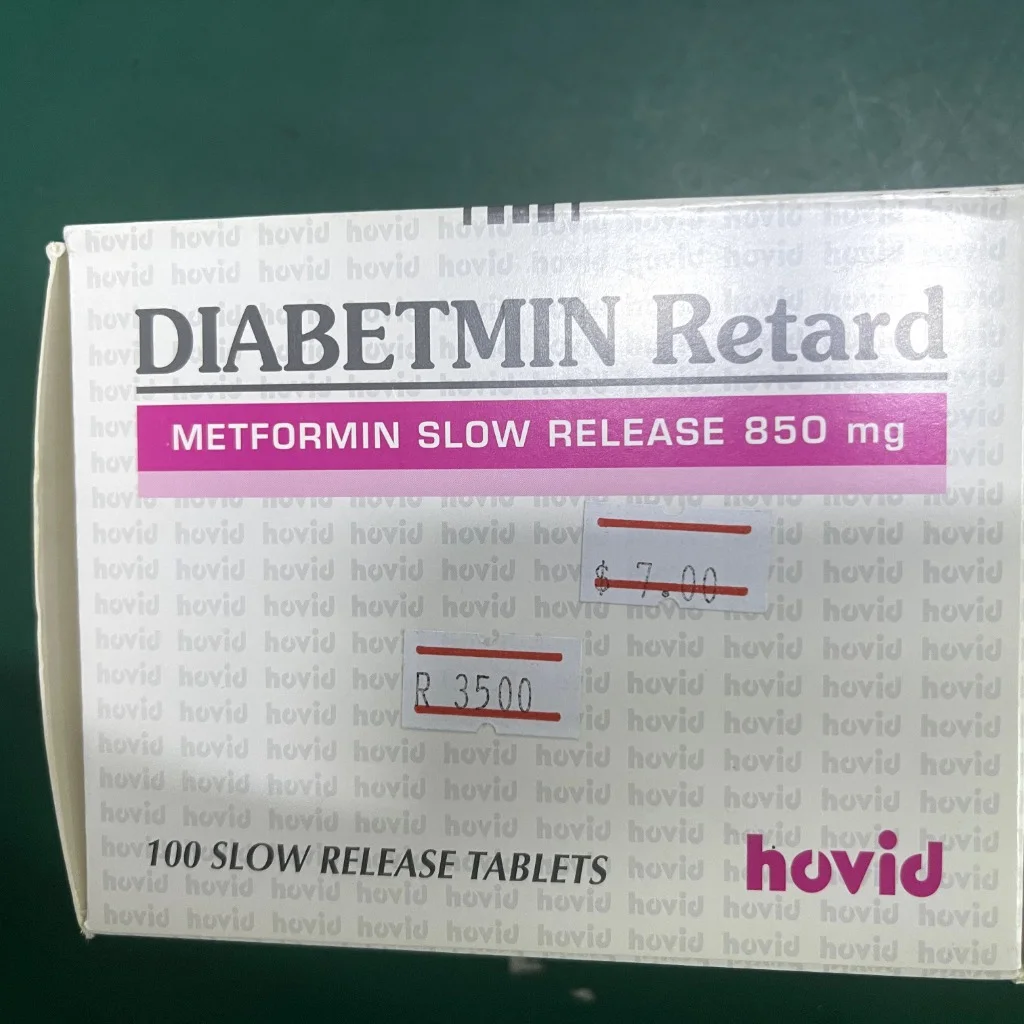 Diabetmin Retard — available at pharmacies in Cambodia on PharmKulen
