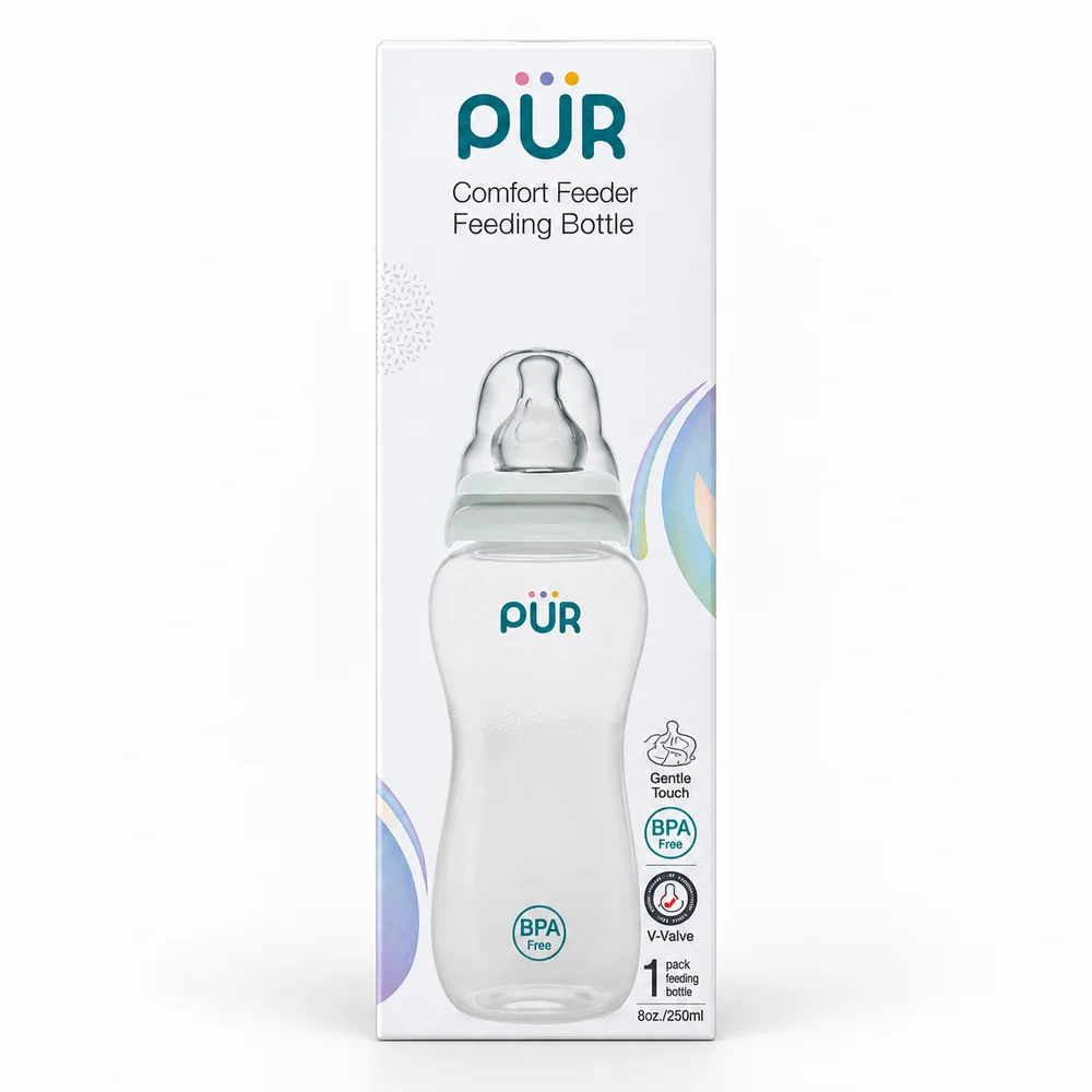 PŪR Comfort Feeder Feeding Bottle — available at pharmacies in Cambodia on PharmKulen