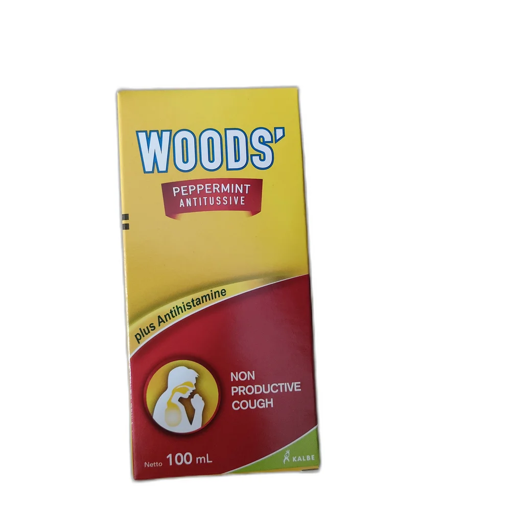 Woods' Peppermint Antitussive — available at pharmacies in Cambodia on PharmKulen